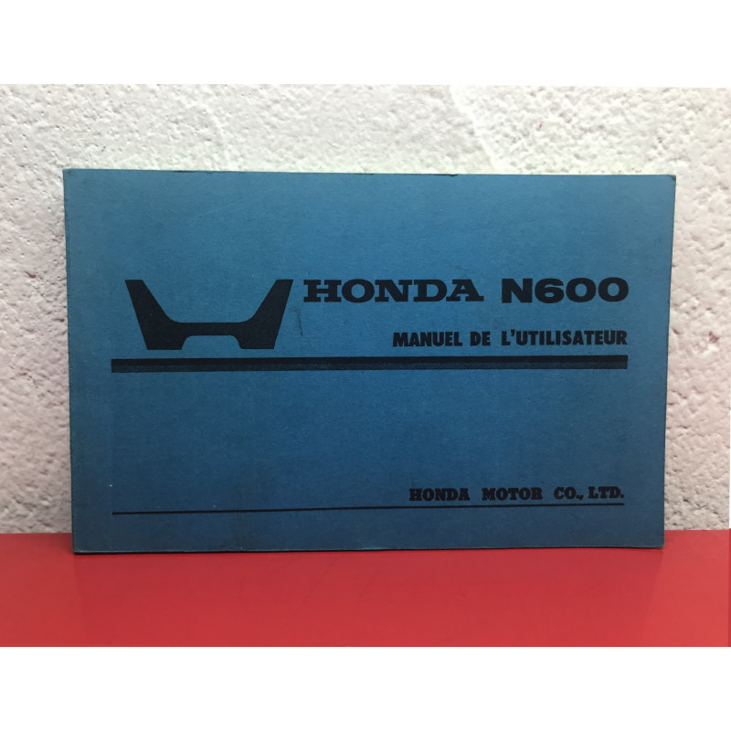 HONDA N360 OWNER's MANUAL