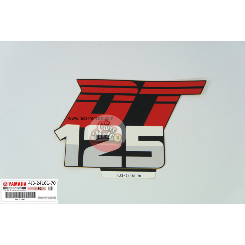 NEW YAMAHA DT125MX FUEL TANK DECAL