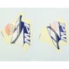 NEW YAMAHA PW50 TANK DECAL SET