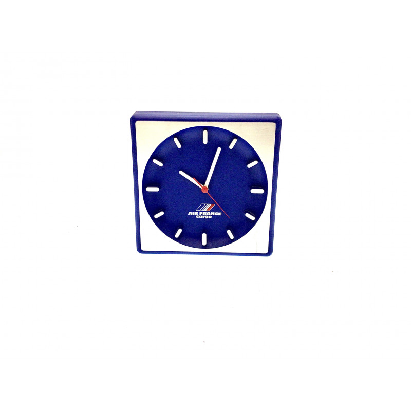 USED FRENCH ORIGINAL AIR FRANCE CARGO BLUE CLOCK